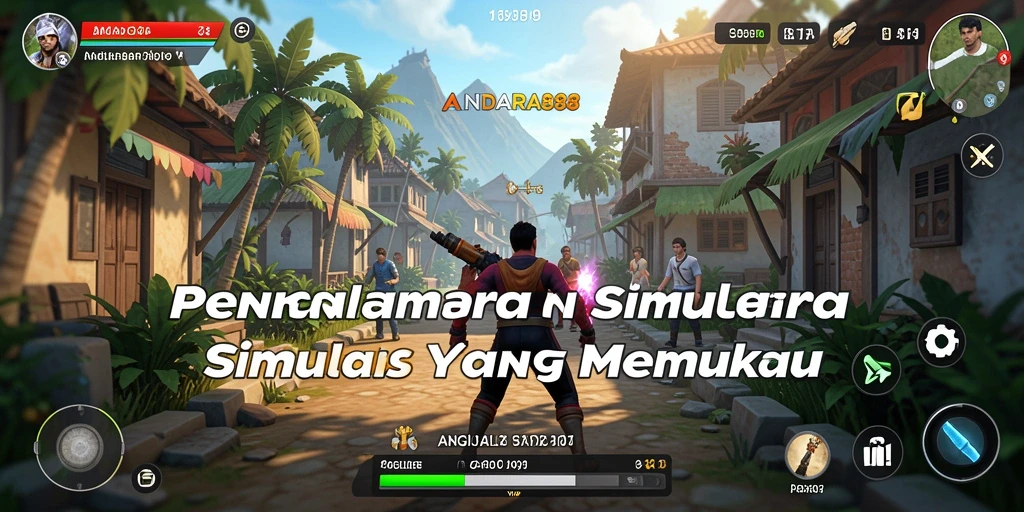 Screenshot utama ANDARA88 menampilkan gameplay yang menarik dan realistis.