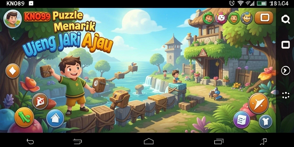 Tampilan gameplay KNO89 yang menantang dan menyenangkan.