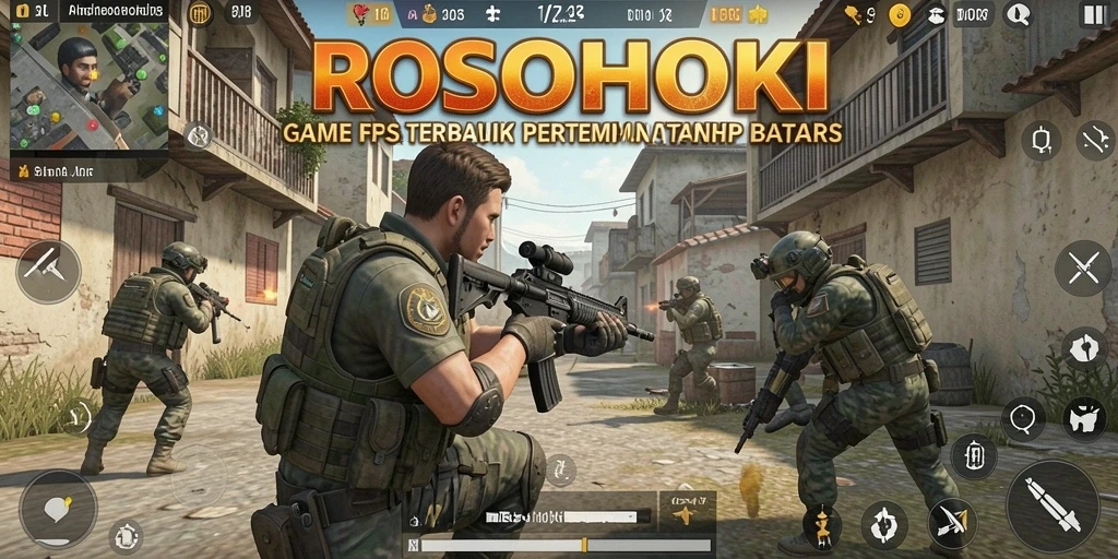 Tangkapan layar menampilkan aksi seru dalam gameplay FPS.