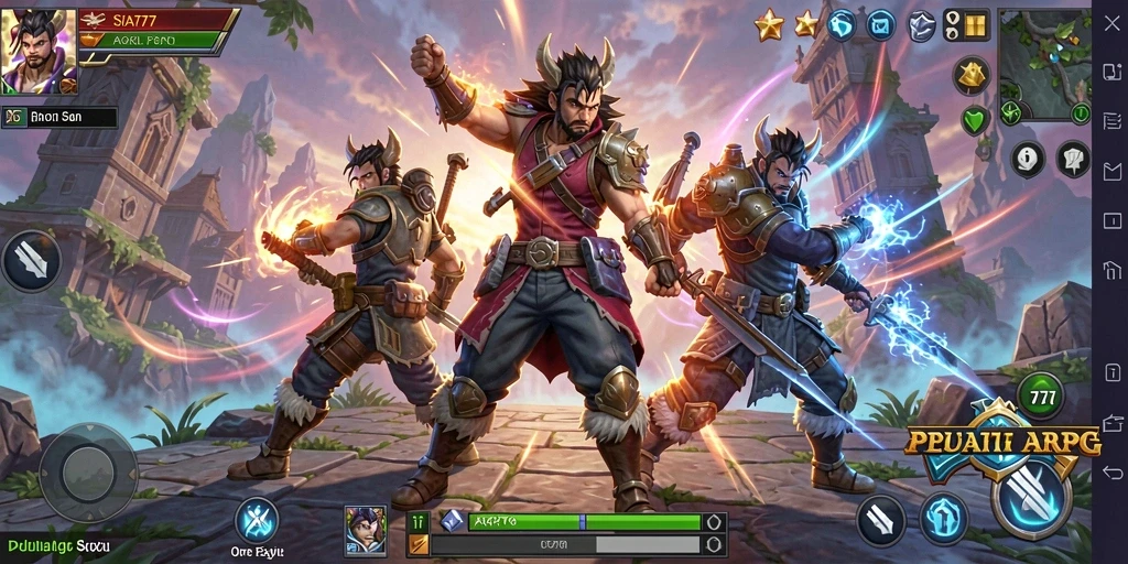 Tampilan gameplay SIA777 yang menegangkan dan penuh aksi.